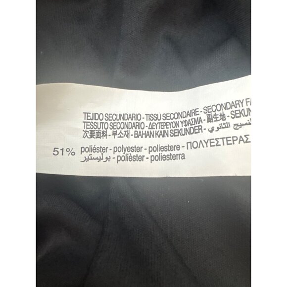 ZARA Small Black Puff Sleeve Cotton & Polyester Balloon Hemline Elastic Waist - Picture 12 of 15